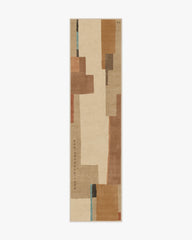 Ananda Natural Pop Flatwoven Rug by Architectural Digest