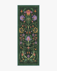 Protea Forest Green Rug by Iris Apfel