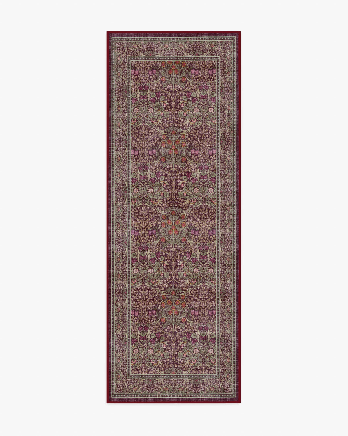 Blackthorn Mulberry Rug by Morris & Co.