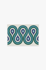 Milano Peacock Rug by Jonathan Adler
