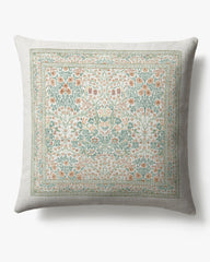 Blackthorn Soft Ivory Woven Throw Pillow by Morris & Co.