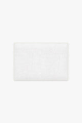 Solid White Bath Mat