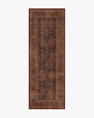 Vesper Amber Red Flatwoven Rug