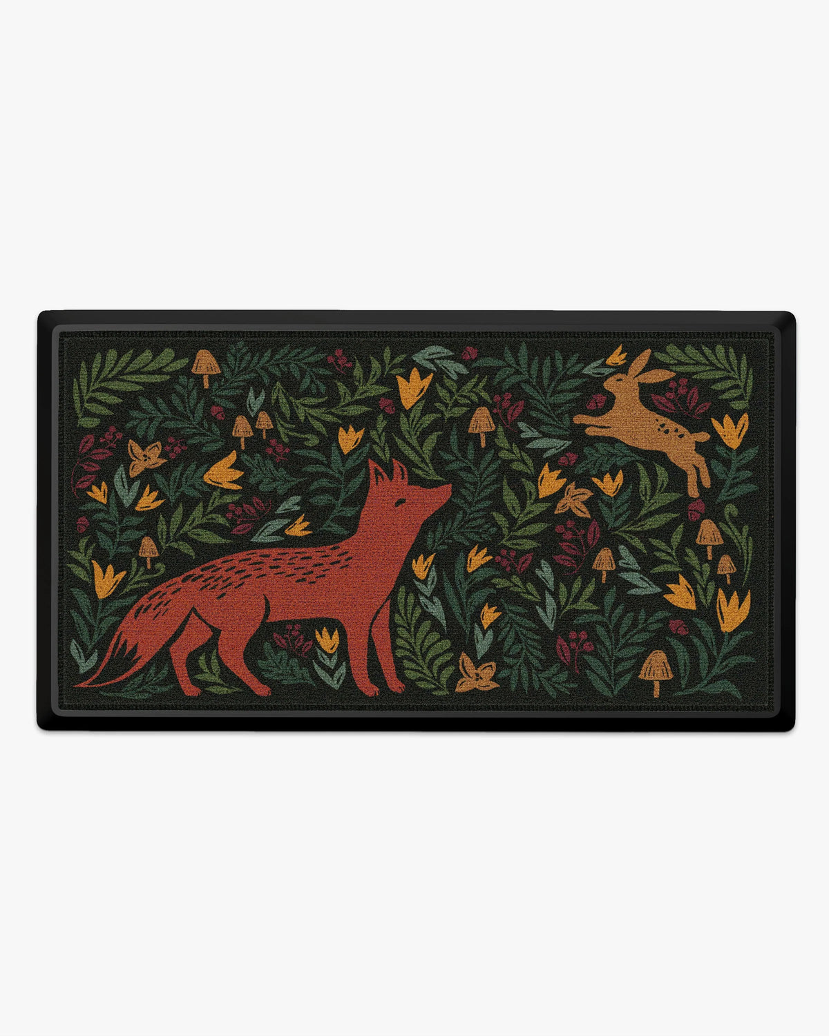 Woodland Friends Multicolor Large Doormat