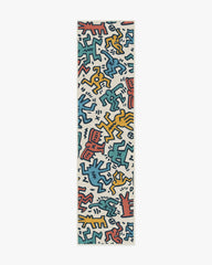 Block Party Multicolor Rug by Keith Haring