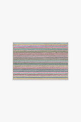 Multi Stripe Polychrome Rug