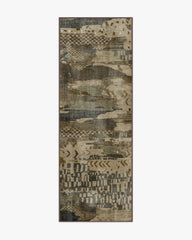 Gaia Charcoal & Tan Rug