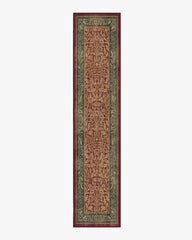 Acorn Amber Red Flatwoven Rug by Morris & Co.