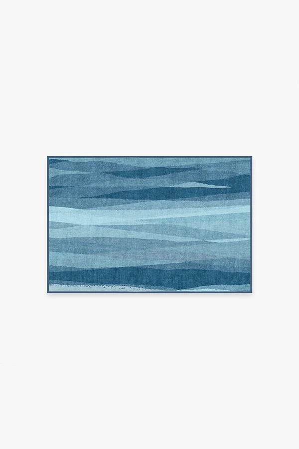 Meridian Blue Flatwoven Rug