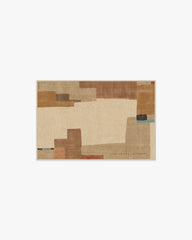 Ananda Natural Pop Flatwoven Rug by Architectural Digest