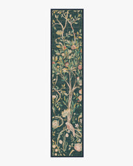 Melsetter Teal Green Flatwoven Rug by Morris & Co.