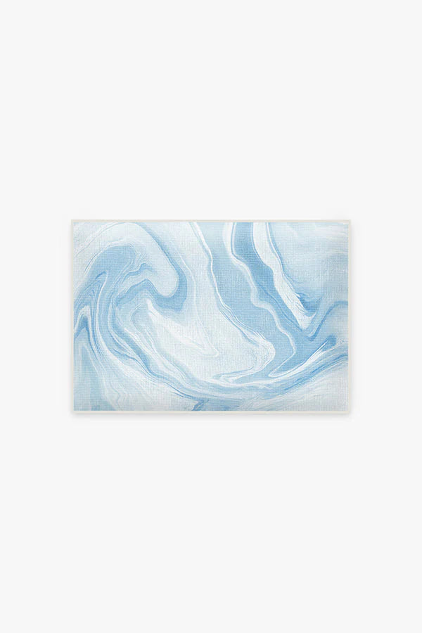 Oasis Blue Bath Mat