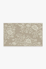 Mallow Flower Natural Stone Rug by Morris & Co.