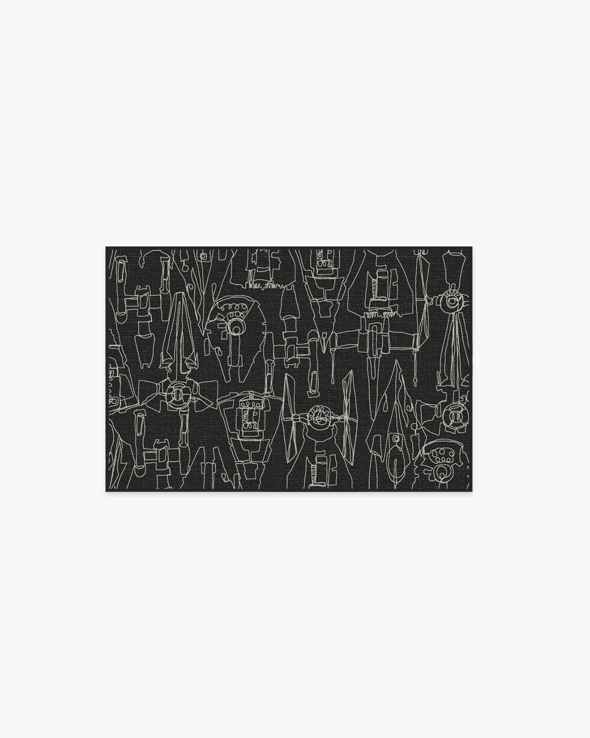 Star Wars Armada Black Rug