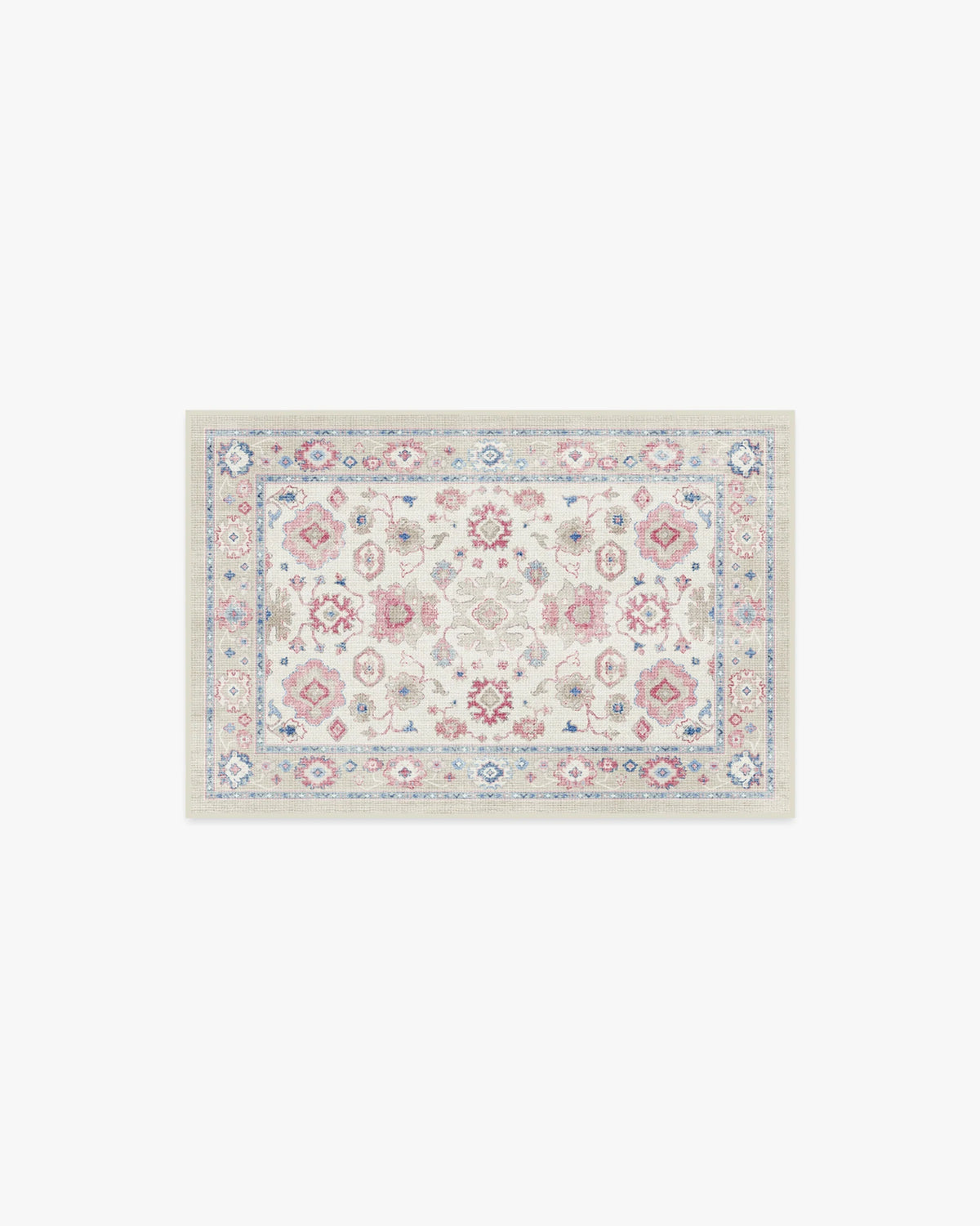 Serena Pink Rug by Mrs. Alice