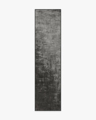Impasto Greyscale Flatwoven Rug