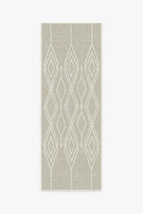 Gemma Lattice Natural Outdoor Rug