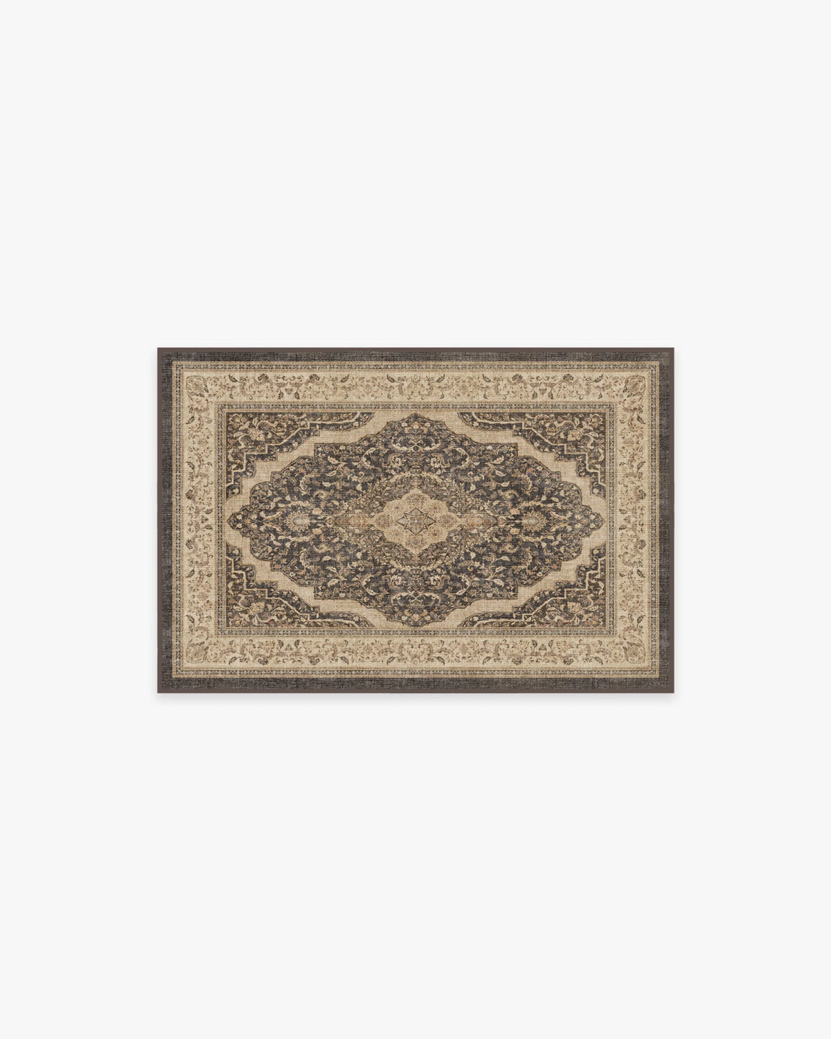 Adeline Dark Wood Flatwoven Rug