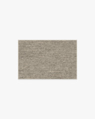 Melange Solid Natural Stone Flatwoven Rug