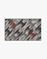 TIE Fighter Houndstooth Black Rug