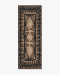 Hilma Charcoal Flatwoven Rug by Justina Blakeney