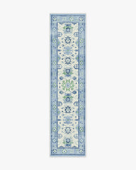 Serena Blue Rug by Mrs. Alice
