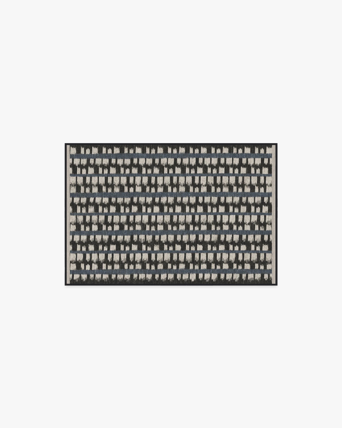 Berlin Charcoal & Sand Flatwoven Rug by Michael Michalsky
