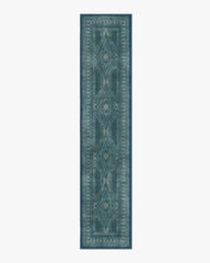 Nomad Blue Flatwoven Rug by Martyn Lawrence Bullard