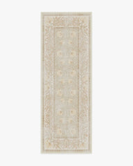 Pimpernel Vintage Blush Flatwoven Rug by Morris & Co.