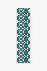 Milano Peacock Flatwoven Rug by Jonathan Adler