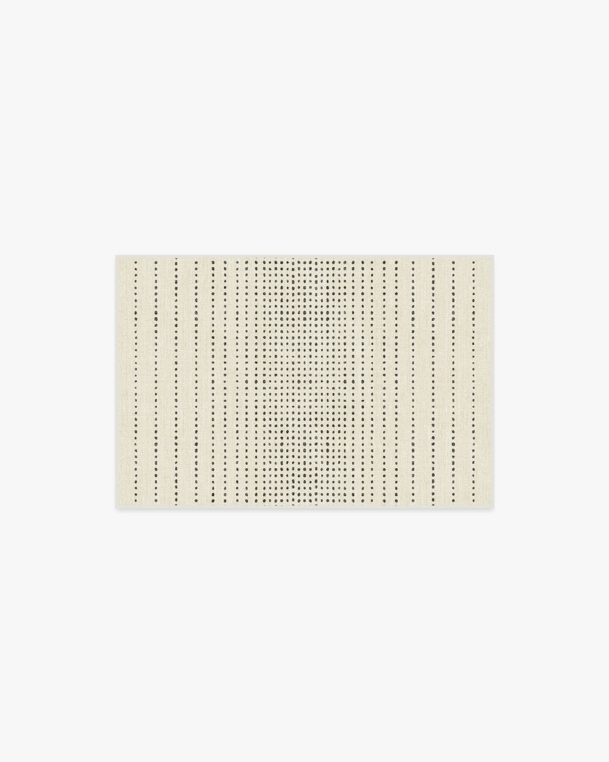 Array Black & Ivory Flatwoven Rug