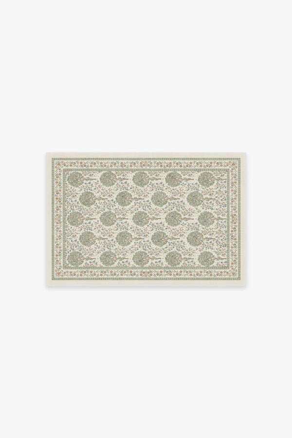 Kelmscott Tree Green Flatwoven Rug by Morris & Co.
