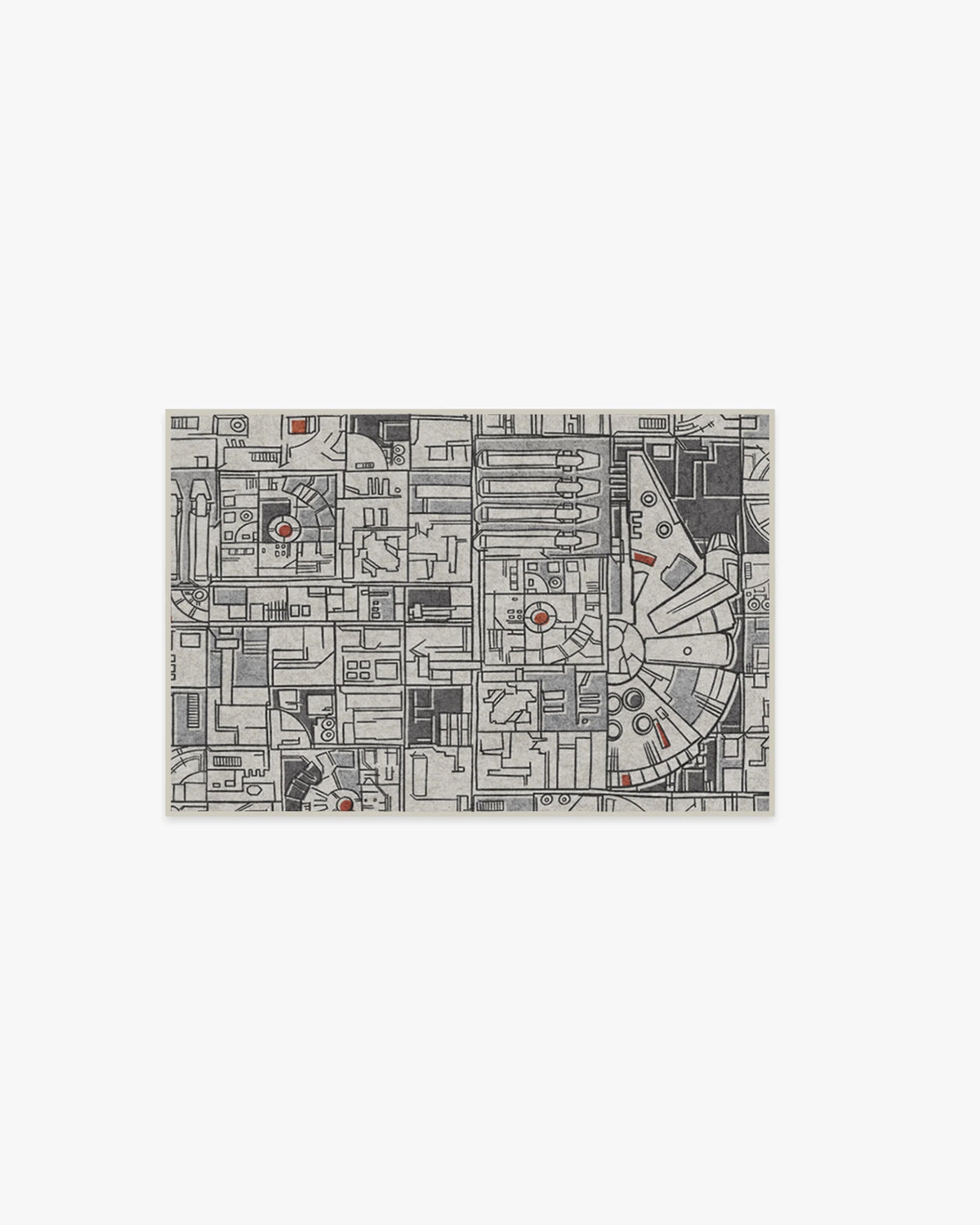 Smugglers Geo Grey Rug