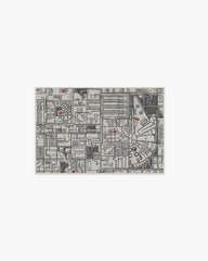Smugglers Geo Grey Rug
