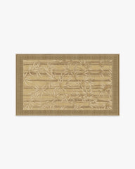 Bamboo Natural Gold Outdoor Rug by Gracie