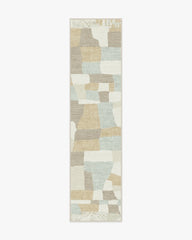 Boulder Neutral & Grey Flatwoven Rug by The Local Project