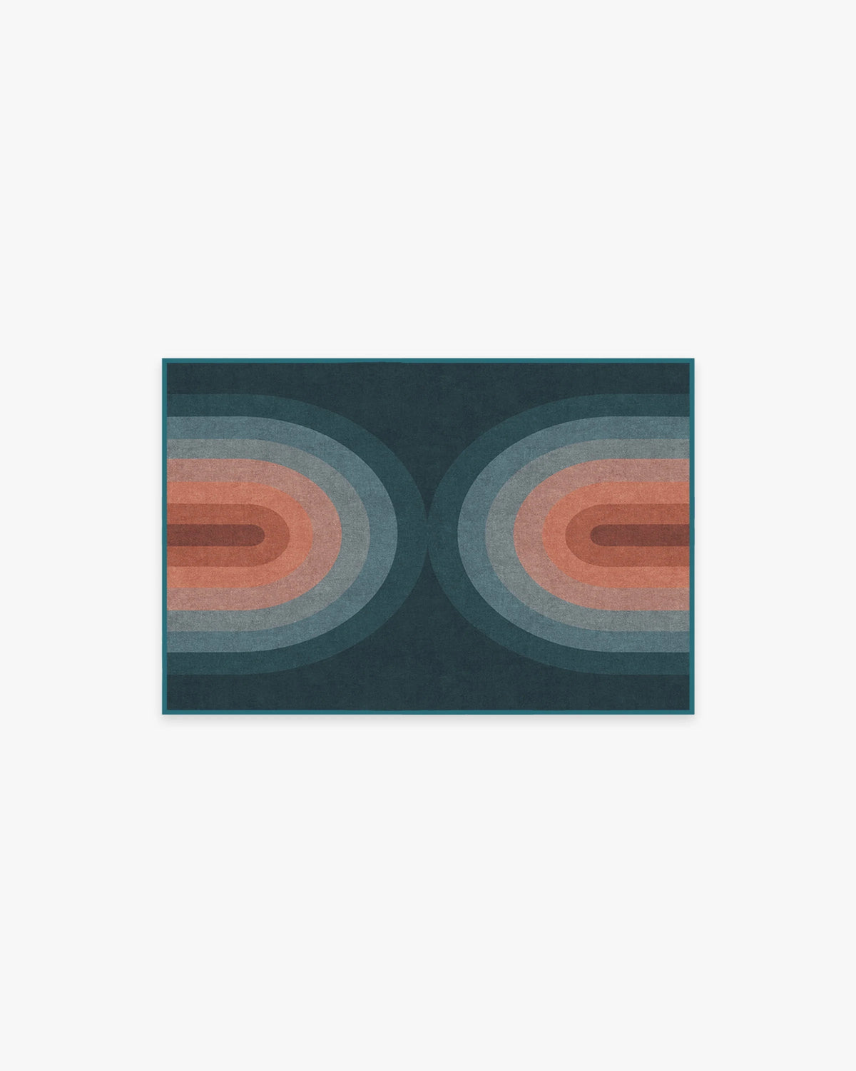 Absida Teal Rug