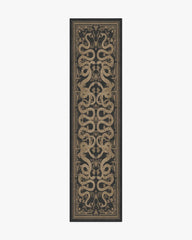 Sumaya Soft Black Flatwoven Rug by Martyn Lawrence Bullard
