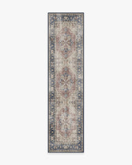 Kamran Royal Blue Flatwoven Rug