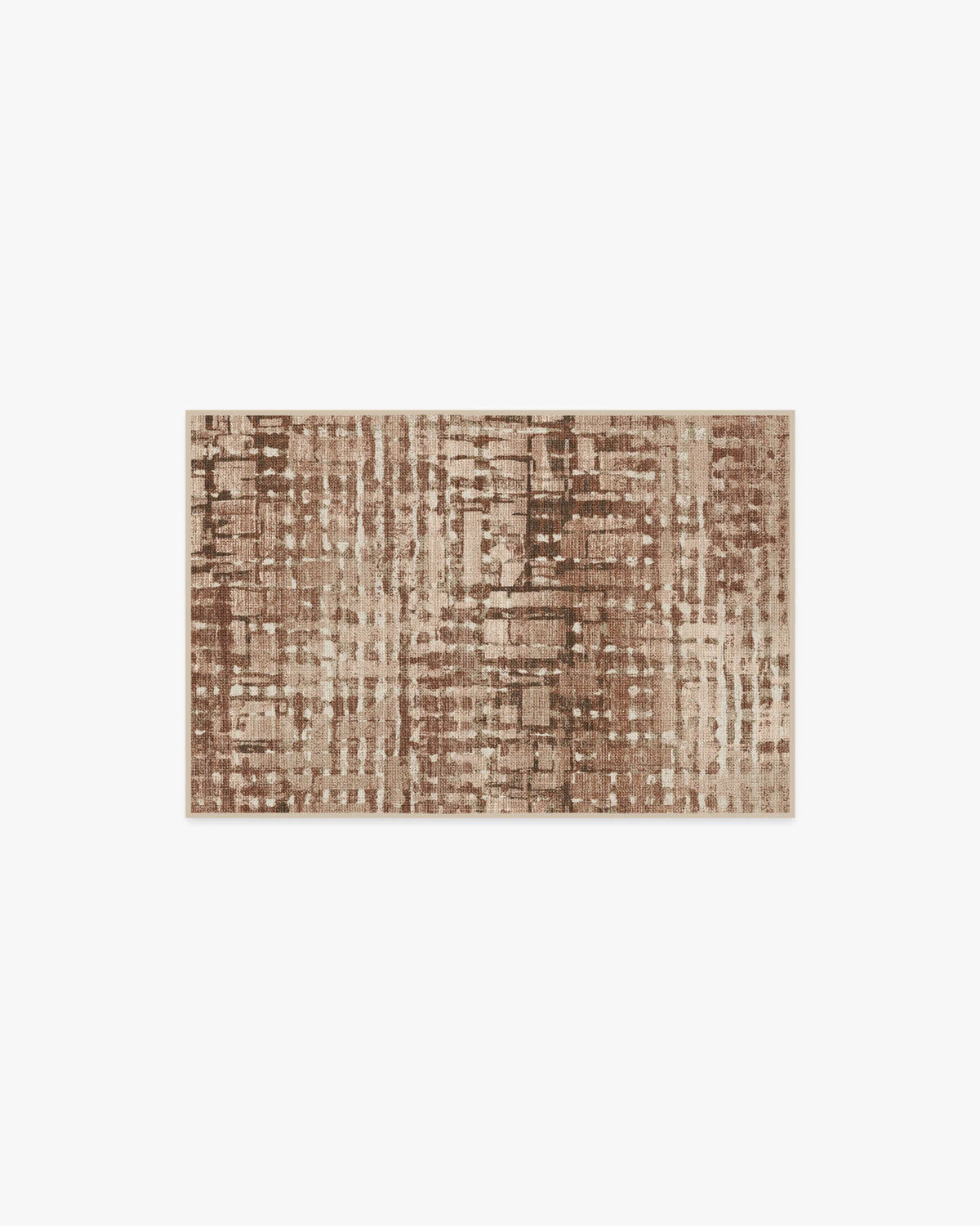 Brooklyn Copper Clay Rug by Architectural Digest