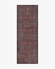 Blackthorn Amber Red Rug by Morris & Co.