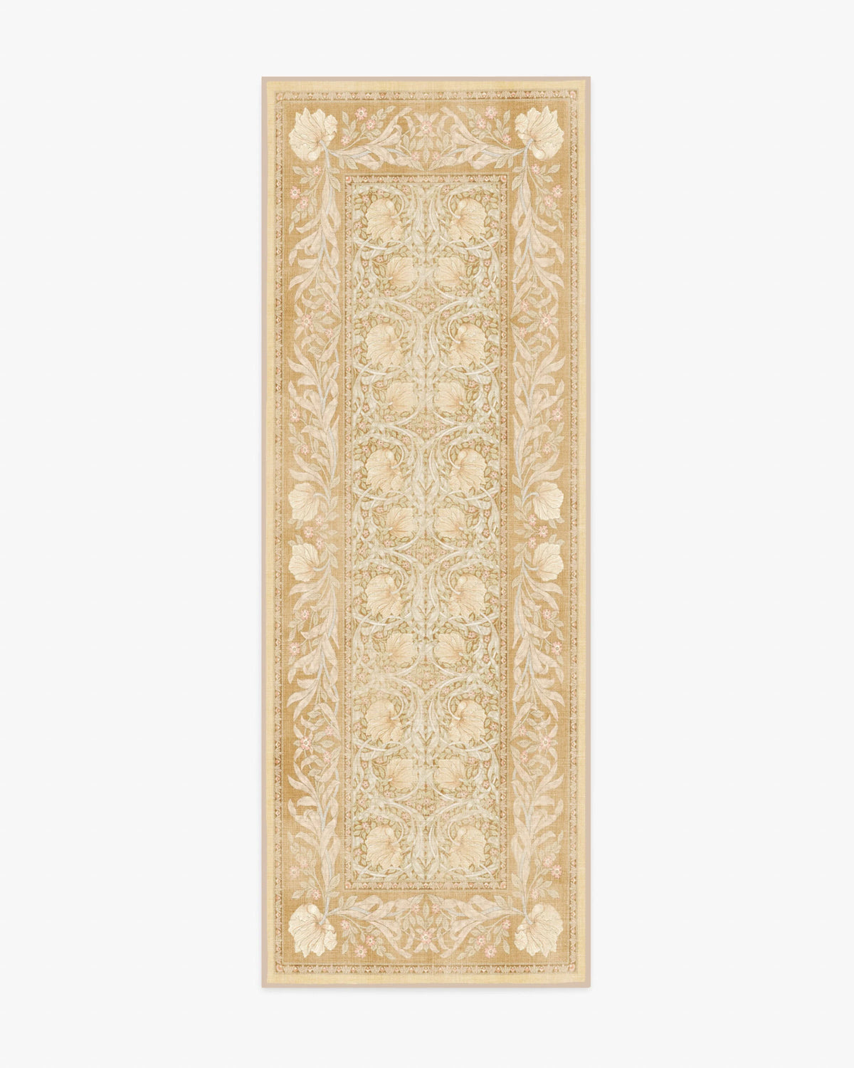 Pimpernel Light Ochre Rug by Morris & Co