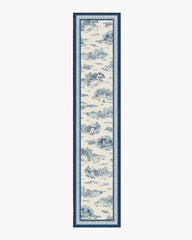 Provence Toile Delft Blue Rug