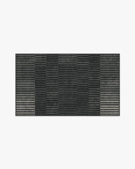 Shadow Stripe Charcoal Rug