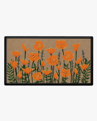 Poppy Fields Large Doormat