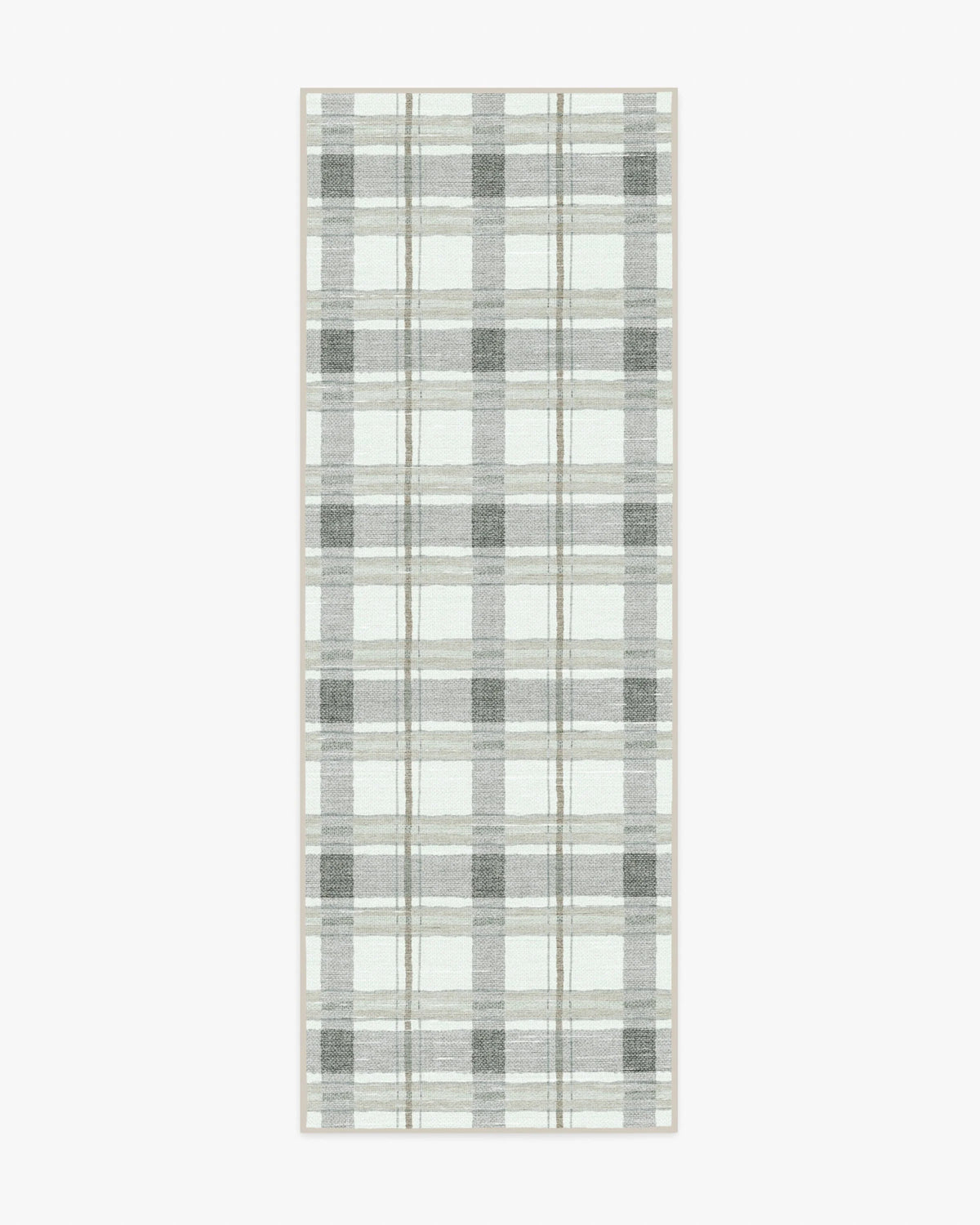 Piper Plaid Grey Rug