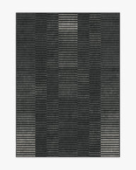 Shadow Stripe Charcoal Rug
