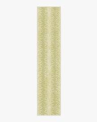 Tree Fern Matcha Green Flatwoven Rug by Sanderson