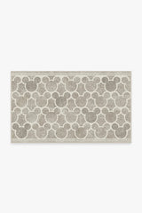 Mickey Trellis Ash Grey Flatwoven Rug