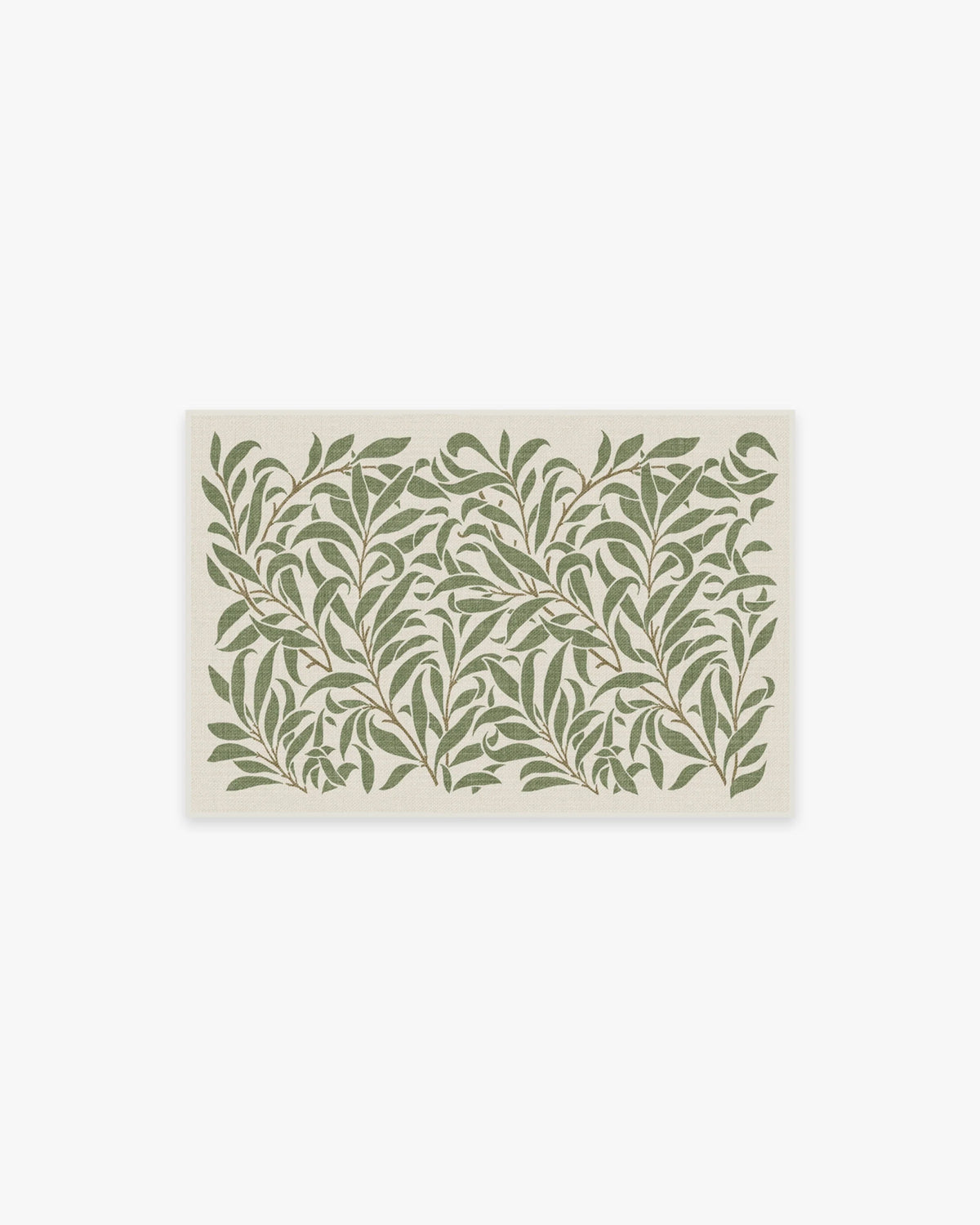 Pure Willow Boughs Green Rug by Morris & Co.